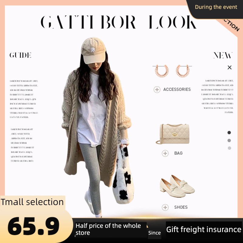 tender Advanced sense have more cash than can be accounted for knitting Cardigan spring and autumn jacket