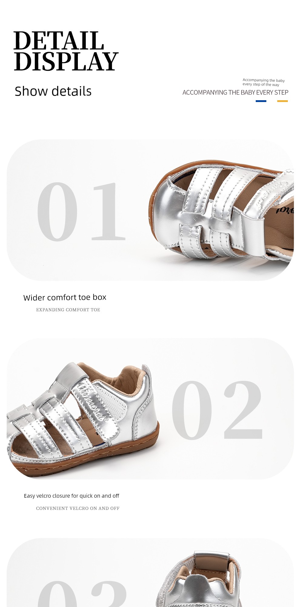 Ginuorat Qino Mouse 2026 Summer Simple Boys' Sandals Casual Fashion Shoes Girls' Non-Slip Walking Shoes — 8
