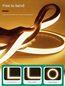 LED Flexible Silicone Super Bright Casing Soft Light Belt