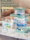 Multi-layer large capacity home transparent household medicine box medicine portable first aid medical care classification storage small medicine box