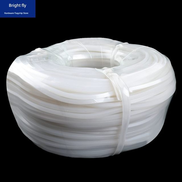Silicone square strip sealing machine anti-collision waterproof solid silicone strip high temperature resistant rubber sealing strip anti-slip square strip
