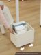 Pullax book box classroom with high school student desk large capacity book storage box desktop storage box debris sorting box