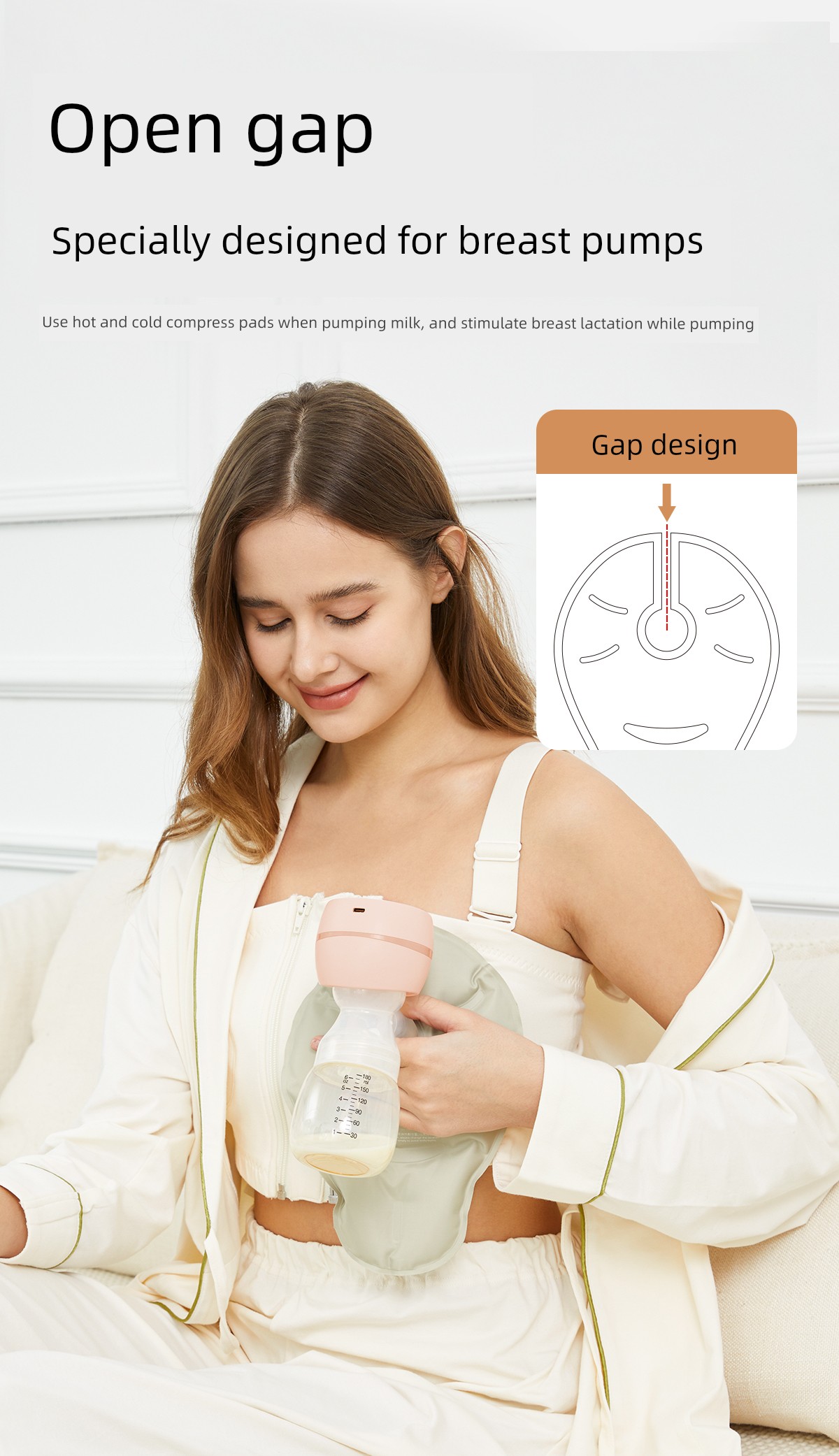Wow, Breast Hot and Cold Compress Pads, a Magic Tool for Breastfeeding, Ice Packs for Breast Swelling during Lactation, Breast Duct Unblocker, 2 Pieces — 7