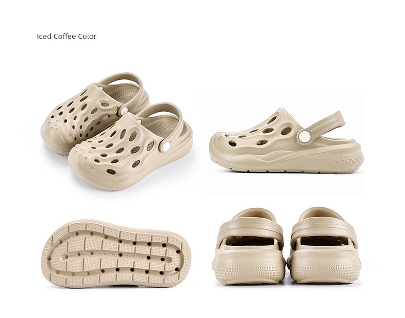 Happy Mary Children's Summer Clogs, Breathable Casual Hole Shoes for Boys, Suitable for Older Children, Outdoor Beach Sandals — 13
