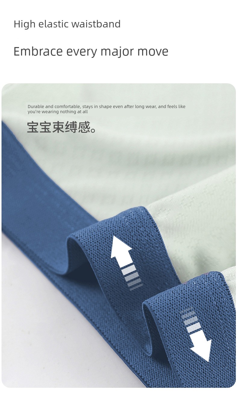 Children's Boxer Briefs 2026 Summer Mesh Ice Silk Baby Boy Boxer Briefs Non-Binding Pp Cooling Leggings — 8