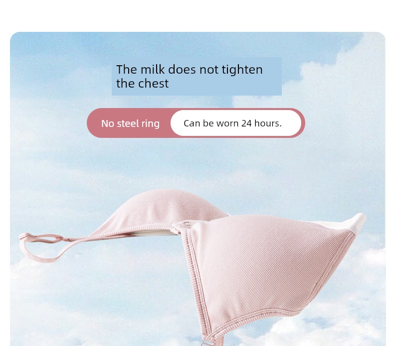 Seamless Nursing Bra for Pregnancy and Postpartum, Sleep-Friendly, Front-Opening, Spring and Autumn, Wireless, Hands-Free Bra — 10