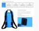 500D swimming snorkeling waterproof bag mobile phone waterproof bag storage bag diving bag beach bag drift bag waterproof bucket bag