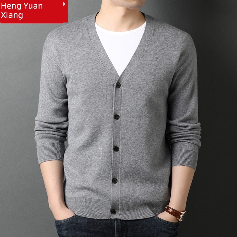 hyz  spring Put on your clothes leisure time V-neck wool