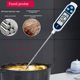 Thermometer for kitchen water temperature measurement oil temperature measuring meter for commercial baking special extended baby milk powder water thermometer
