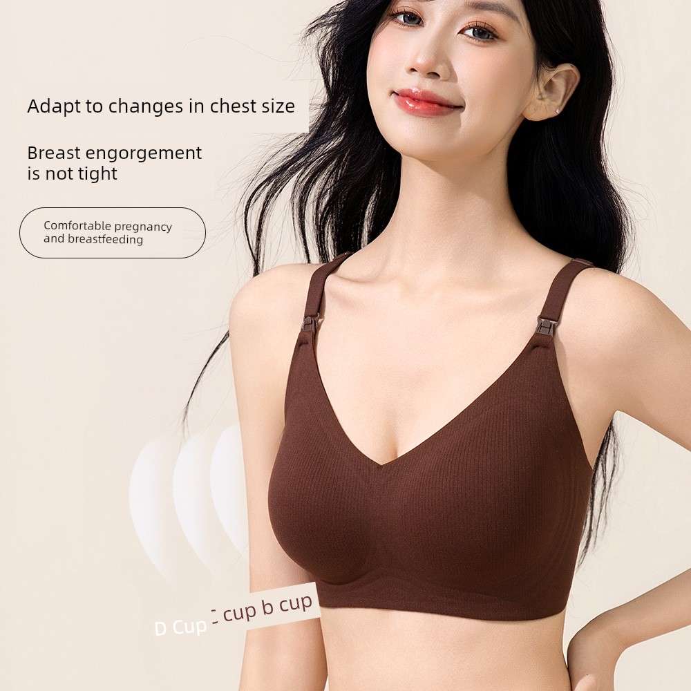 [Clearance] October Queen Nursing Bra for Pregnancy and Postpartum, Specialized for Breastfeeding, Anti-Sagging Maternity Bra — 2