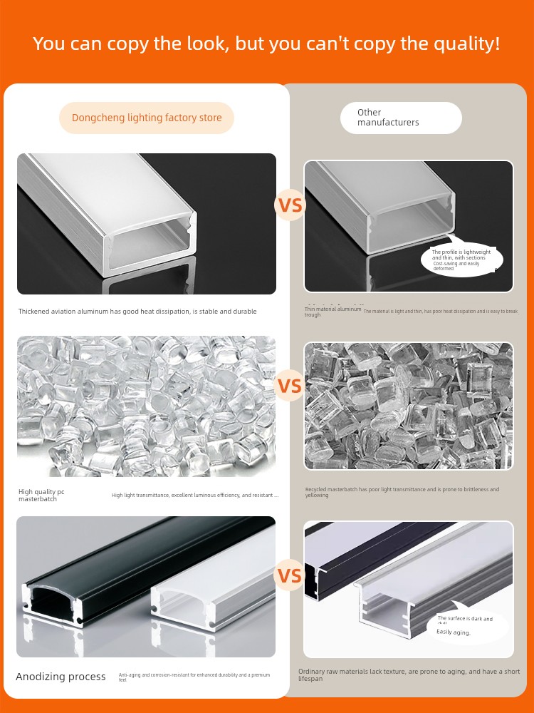 Surface-Mounted Ceiling Linear Light with Groove Corner Line-Shaped Light Embedded Strip Aluminum Groove Aluminum Alloy Light Profile