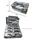4D tank model Finished 1 144 Tiger main battle tank thumb tank military model decompression small toy