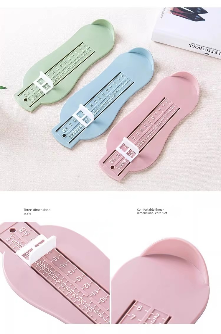 Foot Measuring Device for Children and Babies, Universal Shoe Size Measuring Tool, Precise for Infants — 3