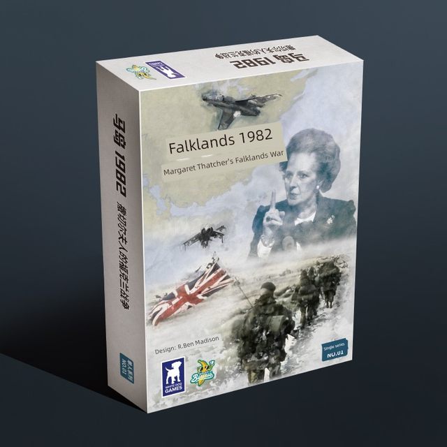 Genuine board game Horse Island 1982 Mrs. Thatcher's Falkland War War Chess Game Chinese version