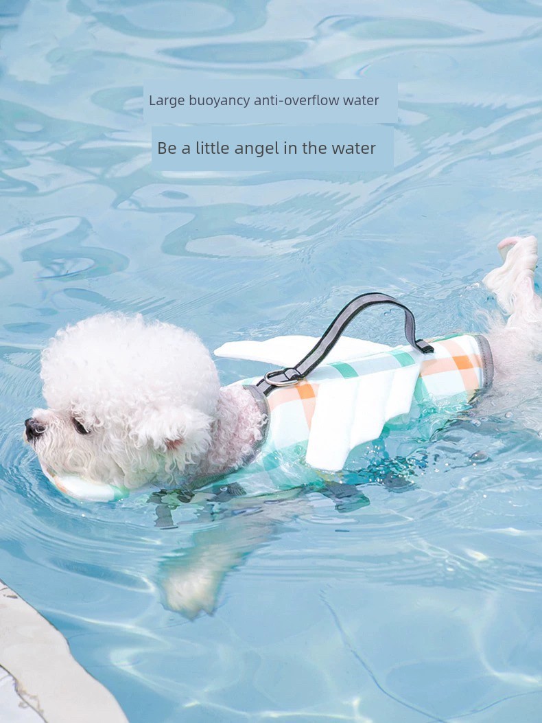 狗狗救生衣 運動風格 穿著舒適 安全漂浮 寵物游泳專用