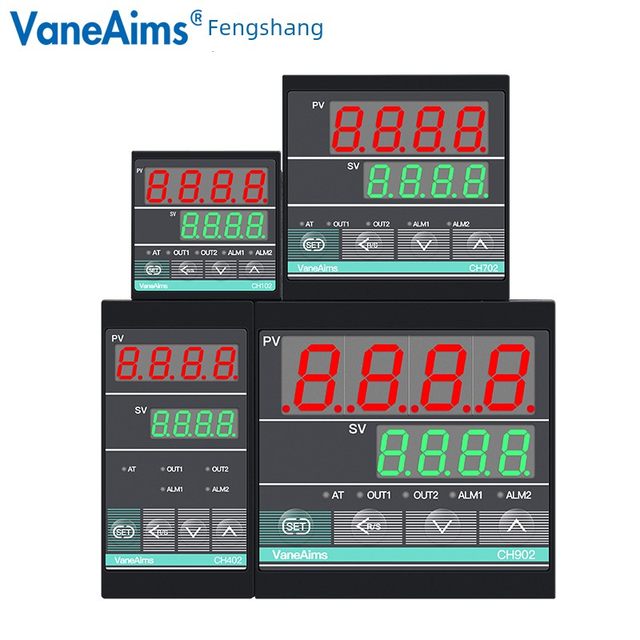 Temperature controller CH102 CH402 CH702 CH902 automatic intelligent thermostat universal input PID short shell