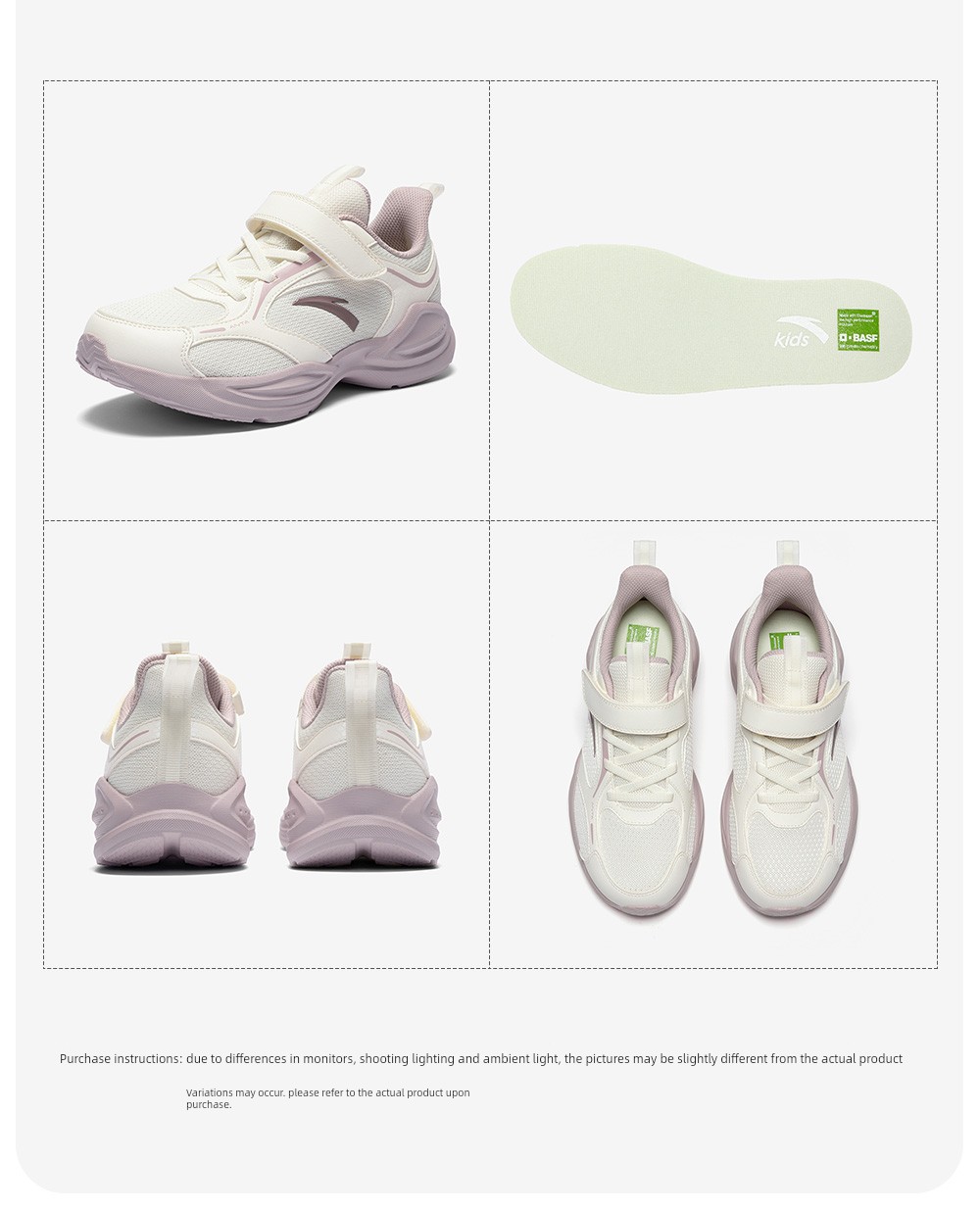 Anta Children's Shoes, Girls' Shoes, 2026 Early Autumn New Models, Running Shoes for Older Girls, Girls' Sports Shoes, Soft-Soled Shoes — 14