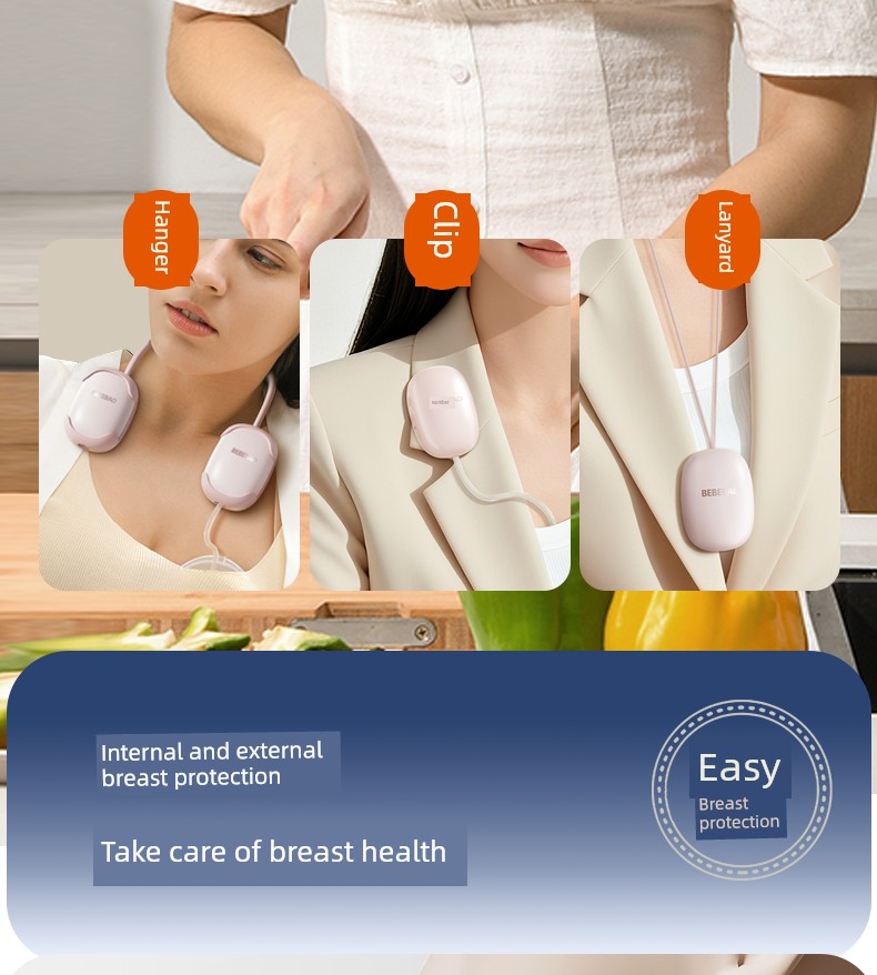 Bebebao Hands-Free Double-Sided Electric Breast Pump Fully Automatic Single-Sided Portable Breast Pump Neck-Hanging Type — 7