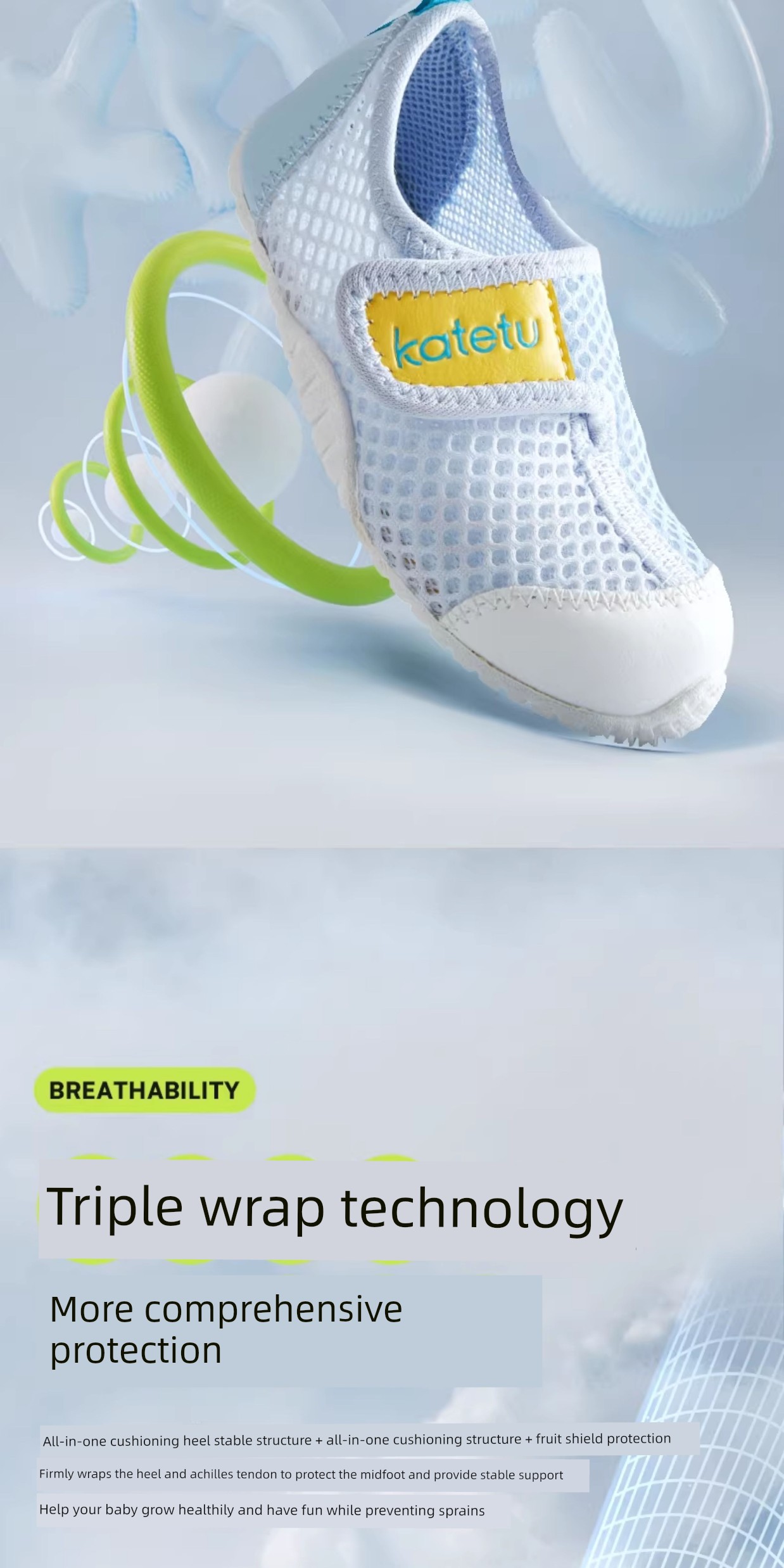 Crtartu Girl Fall Non Slip Breathable Beach Shoes — 6