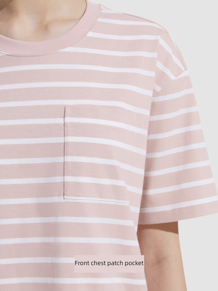 501Go Jiaonei Skin friendly leisure time Multicolor Short sleeve T-shirt
