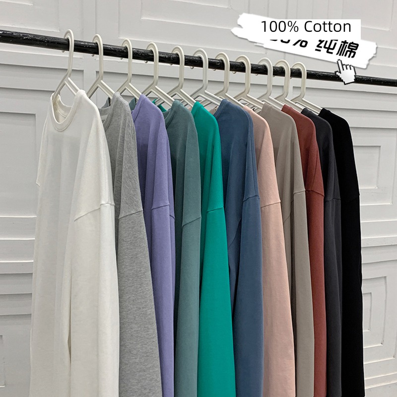 winter Long sleeve trend easy Big size Inner lap Autumn clothes