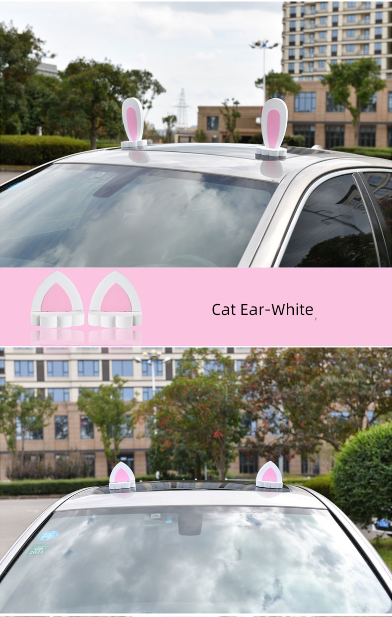 external Ears antenna Stickers personality refit automobile