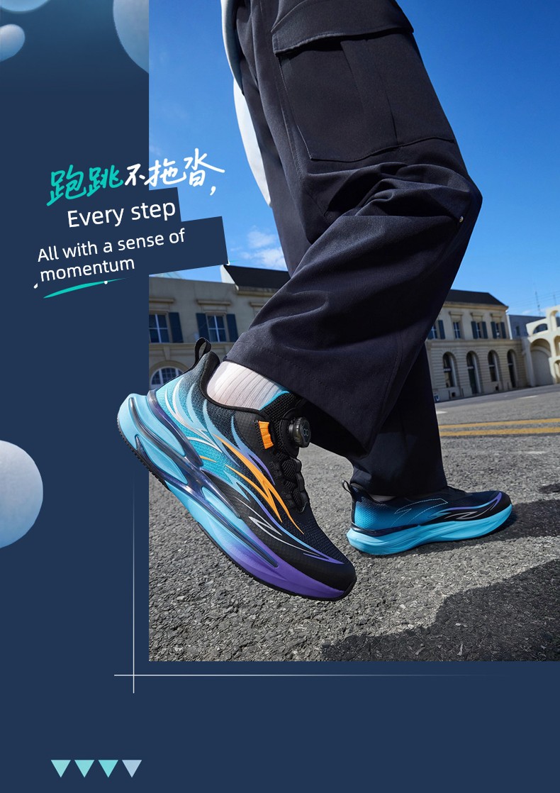 Red Flame | Anta Running Shoes 2026 Autumn New Sports Shoes Children's Shoes Boys and Girls Running Shoes Trendy and Cool for Teenagers — 5