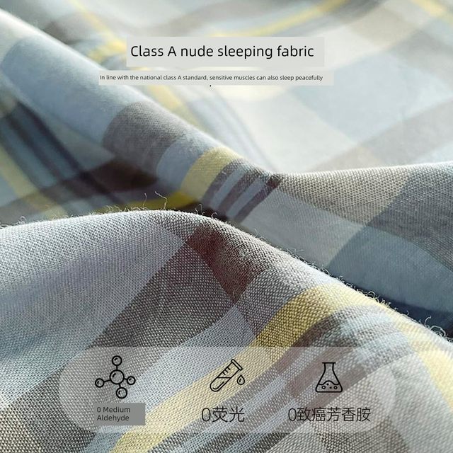 Red bean Class A cotton sheet single piece 100 pure cotton quilt single pillow case student dormitory single three-piece set four seasons universal