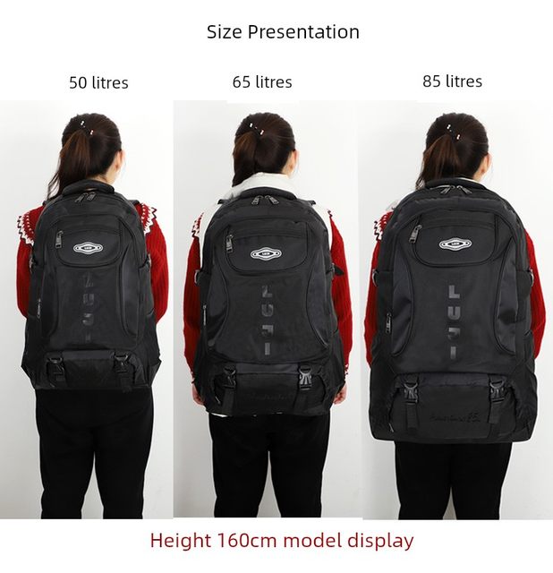 Outdoor mountaineering bags with extra large capacity 85 liter backpacks for men and women backpacks for travel bags for travel sports storage clothes