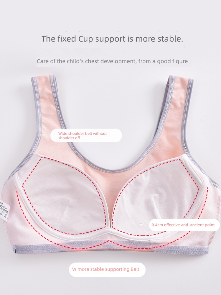 motion junior high school student Thin money Cotton girl Underwear