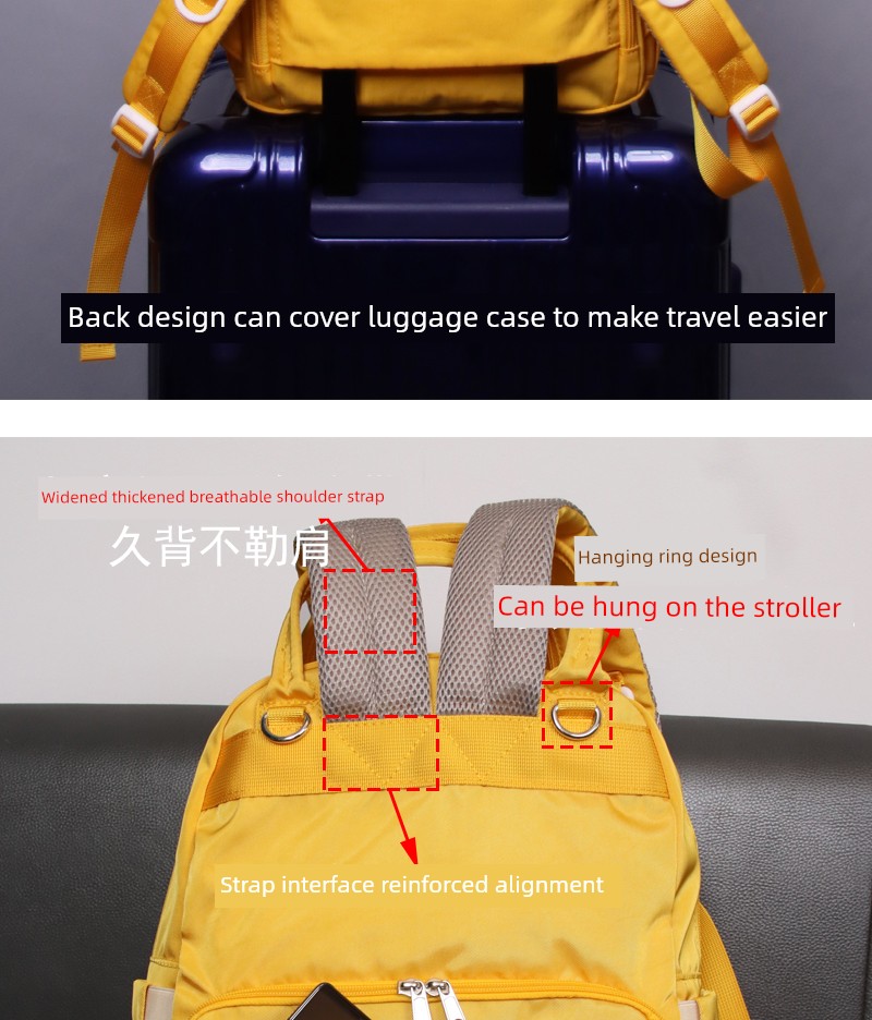 Japan Super Lightweight Waterproof Go out Satchel Baby Diaper Bag — 10