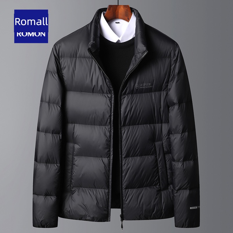 Romon stand collar thickening youth have cash less than that is registered in the accounts loose coat Down Jackets