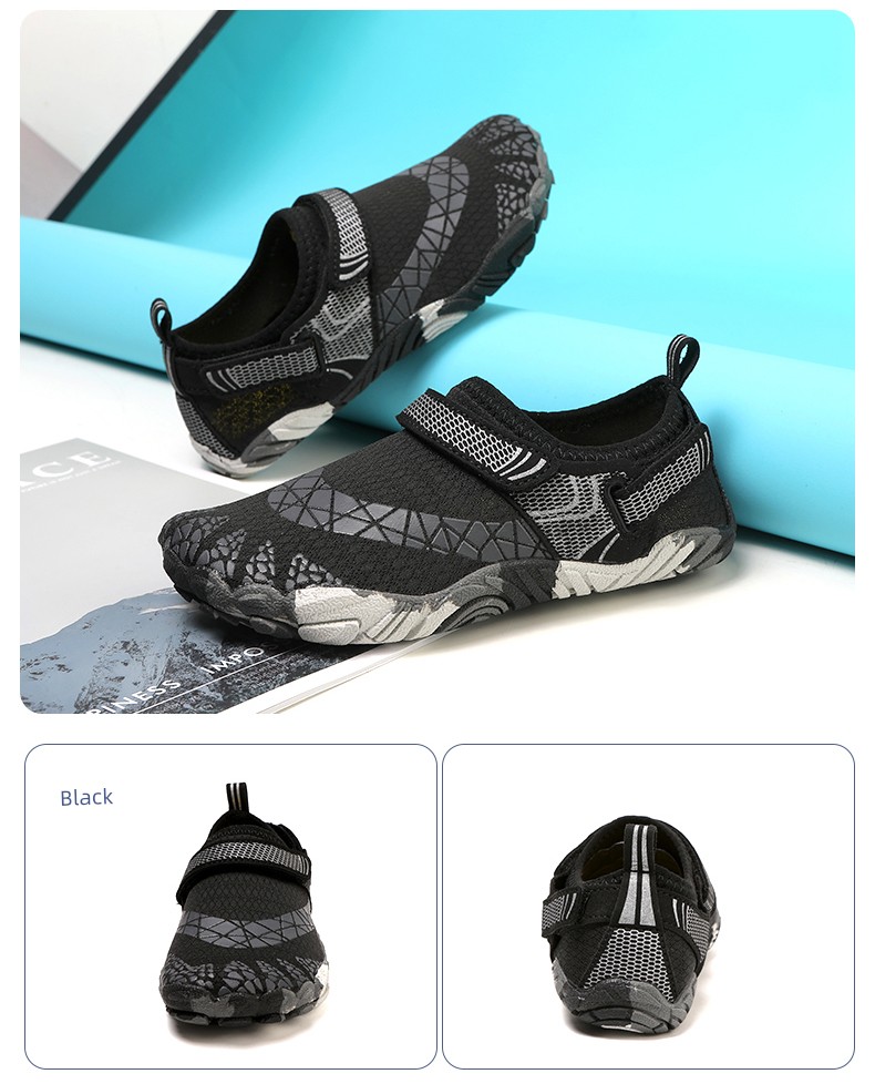Platform plus Kids Upstream Shoes Men's and Women's Beach Shoes Quick-Drying Hiking Drifting Swimming Shoes Cutting Sea Reef Antiskid Shoe — 56