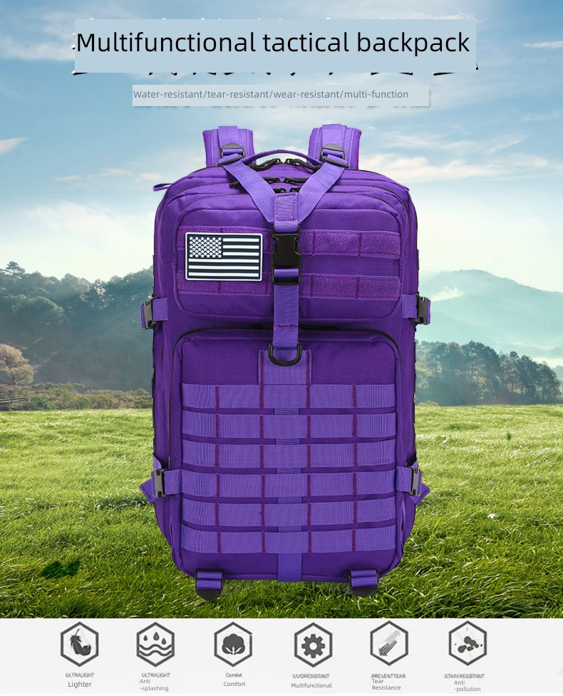 motion outdoors Mountaineering tactics Camouflage bag