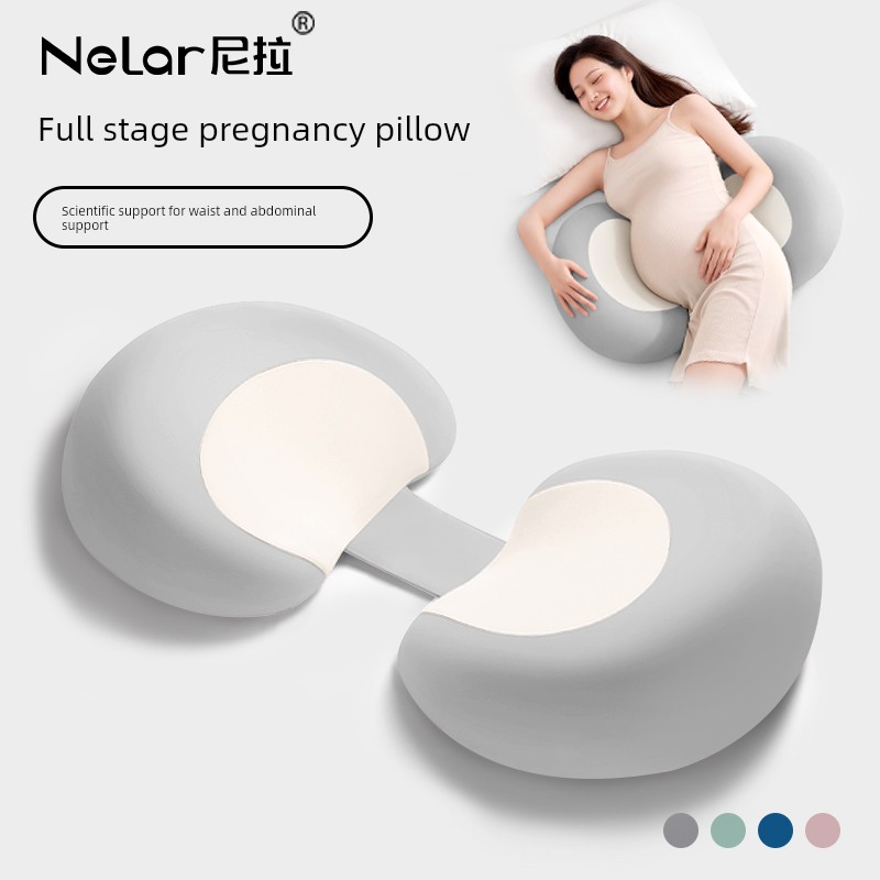 Nila Side Sleeping Pillow for Pregnant Women, Pregnancy Side Sleeping Pillow, Waist Support Side Sleeping Pillow, Belly Support Memory Pillow, Relieve — 5