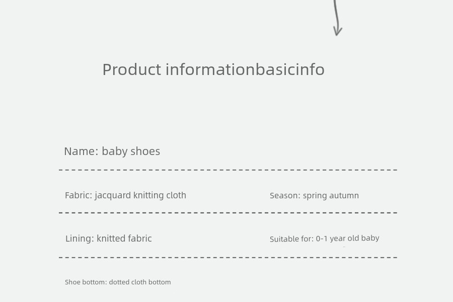 Baby Spring and Autumn Shoes That Don'T Slip Off, Princess-Style Shoe Covers for Baby Girls, 6 to 12 Months, Newborn Shoes 0-3 Months — 4