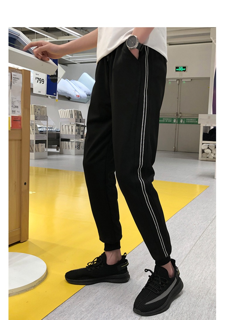 Spring and Autumn Korean version trend Versatile man trousers