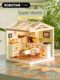 Ruozhen Ruolai Super World Bubble Bathroom Building Blocks Education Assembly Miniature Scene Model Diy Hut Gift