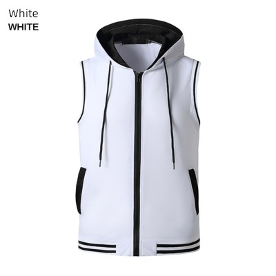Sleeveless Thin coat man Fitness wear Extra large Vest