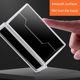 10 transparent business card boxes desktop stand stand business card seat mounting card acrylic storage box business personality