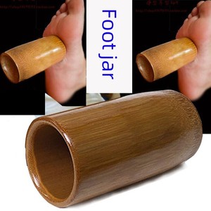 Special Bamboo Cups for Foot Massage, Handmade Carbonized, Suitable for Home Use, Foot Massage Shops, and Foot Bath Shop