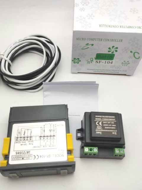 Shangfang SF-104 temperature controller cold storage Electronic thermostat temperature controller Temperature controller Controller Temperature control