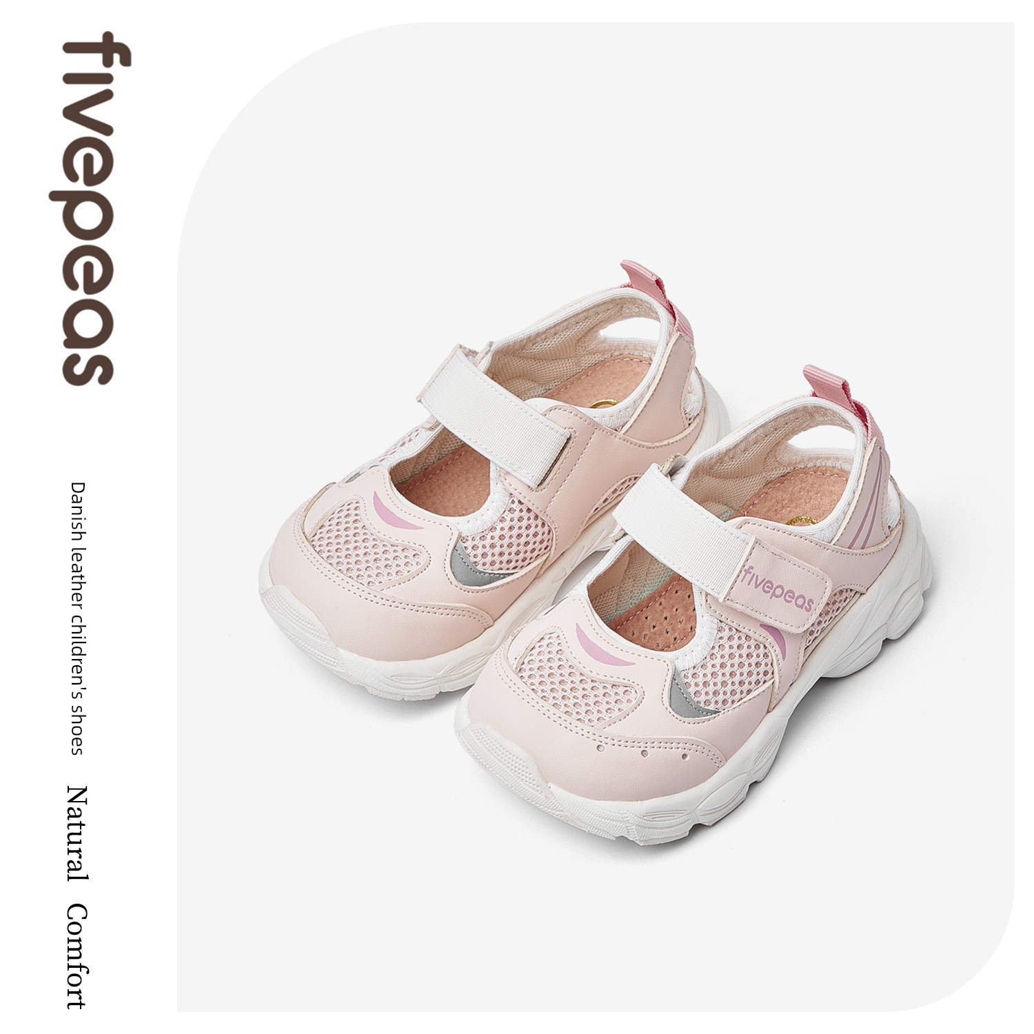 【Sandal Collection with Minor Flaws】Five Beans Girls' Sandals for Toddlers and Young Children, Soft Sole Baby Sandals Clearance Sale — 8