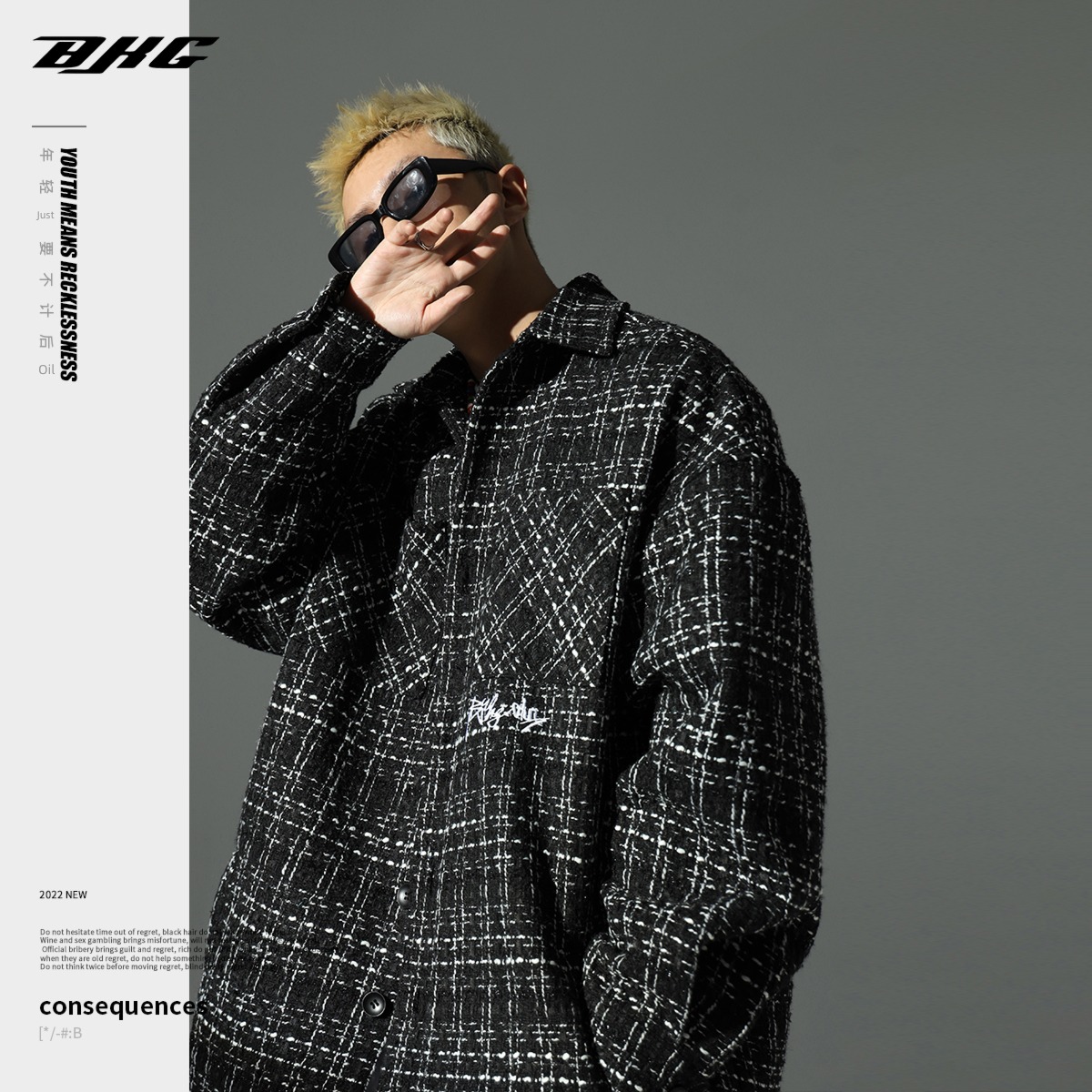 BJHG Ignore consequence autumn Little fragrance lovers Jacket