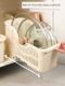 Home kitchen storage box pot lid rack storage rack plastic pot storage rack cabinet storage box storage rack
