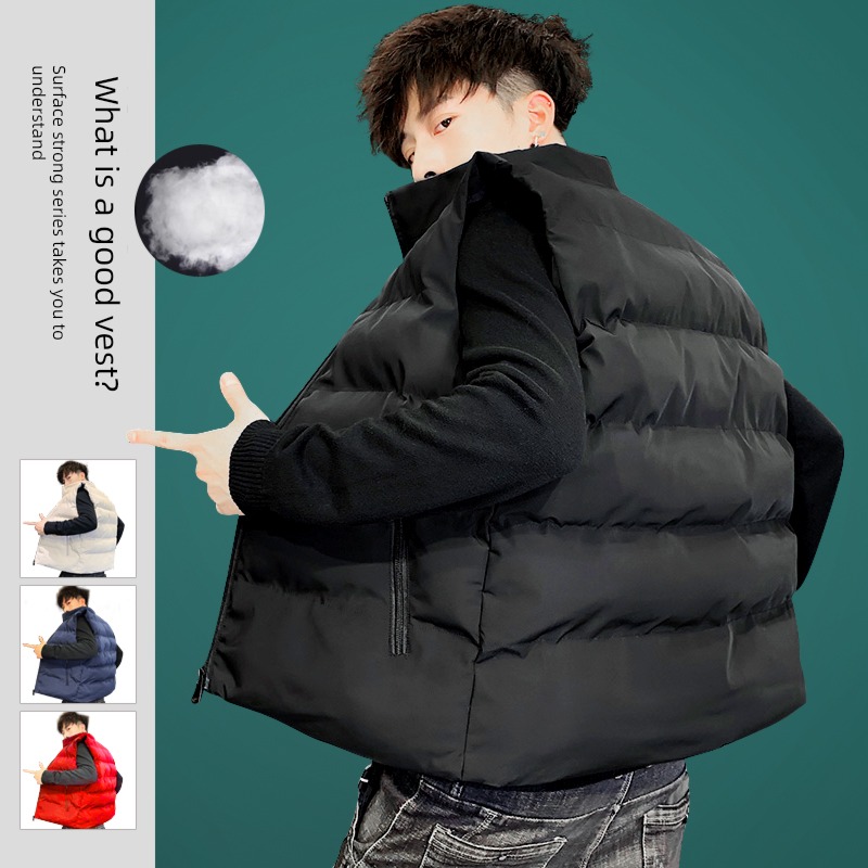 winter down Cotton vest waistcoat clothes man Vest
