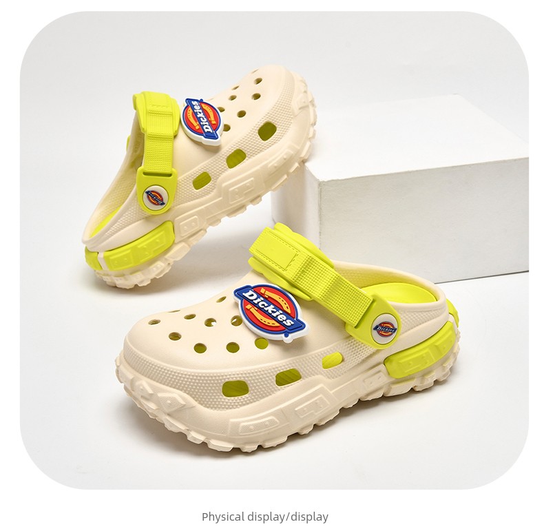 Dickies Children's Sandals for Girls, 2026 New Model, Water Shoes for Older Children, Boys' Dual-Wear Beach Shoes — 18