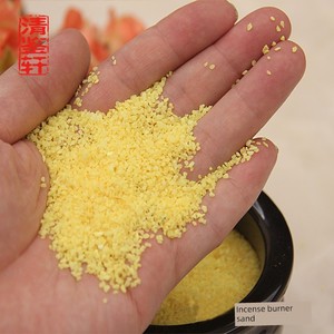 New Incense Burner Filling Special Sand Thai Amulets Easy to Clean Yellow, White and Black Three-Color Incense Burner Sa