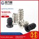 Iron black small head chassis fan flat head self-tapping screw KB nickel plated countersunk head flat tail self-tapping screw M5