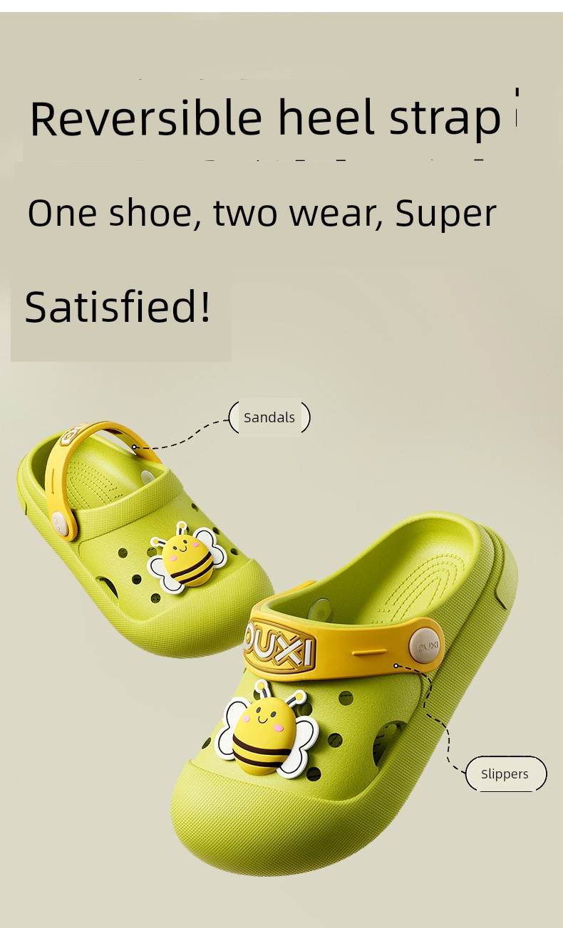 Puxi 2026 Clogs for Children, Boys and Girls, Summer Thick-Soled Height-Increasing Slippers with a Soft, Non-Slip Feel, Suitable for Outdoor and Beach Wear — 6